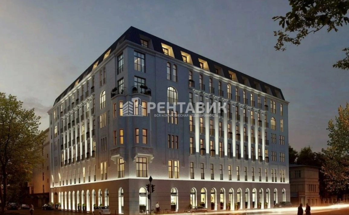 фасад дома, здание по адресу г Москва, ул Плющиха, д 37