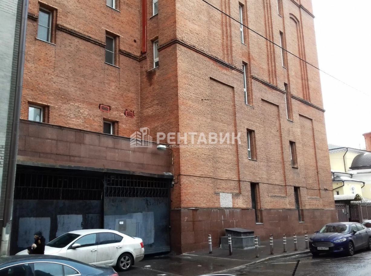 фасад дома, здание по адресу г Москва, Милютинский пер, д 5 стр 2