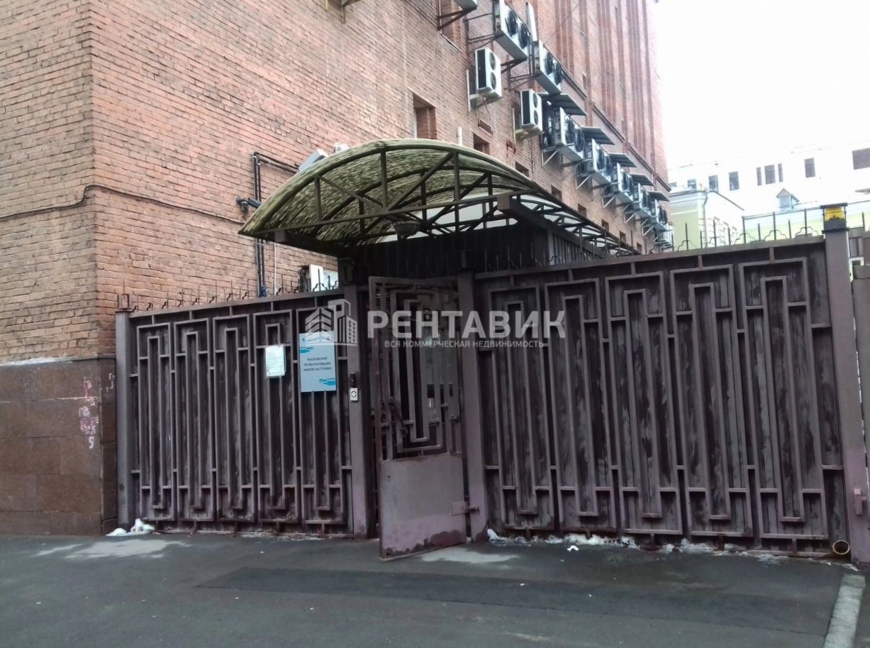 фасад дома, здание по адресу г Москва, Милютинский пер, д 5 стр 2