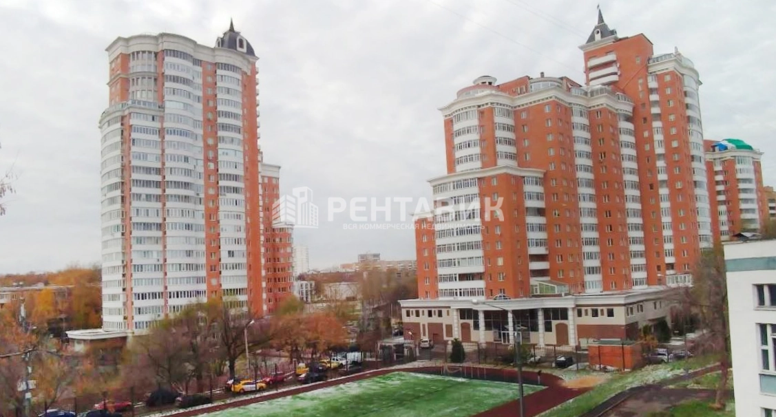 фасад дома, здание по адресу г Москва, ул Кутузова, д 11 к 2
