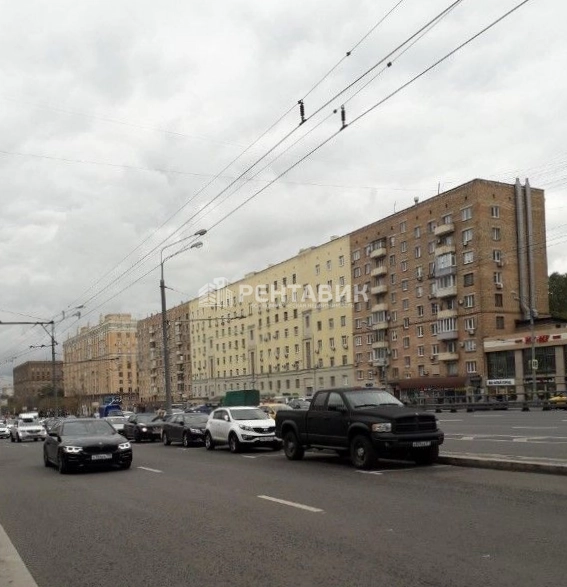 фасад дома, здание по адресу г Москва, пр-кт Мира, д 116