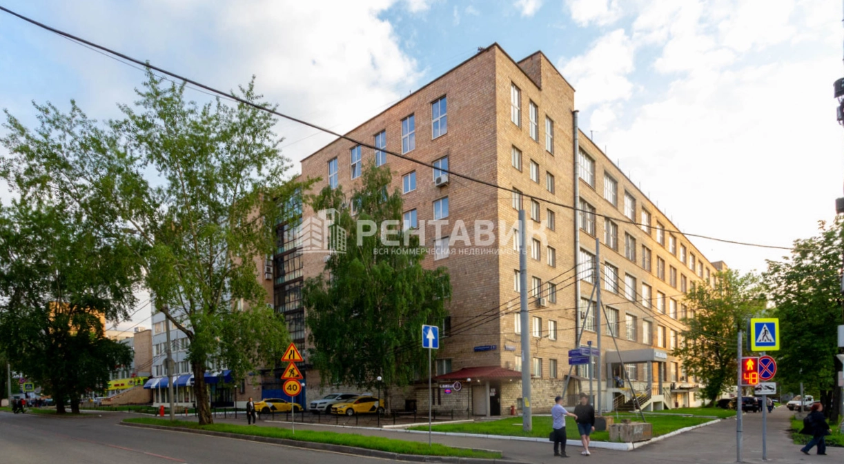 фасад дома, здание по адресу г Москва, ул Вельяминовская, д 9