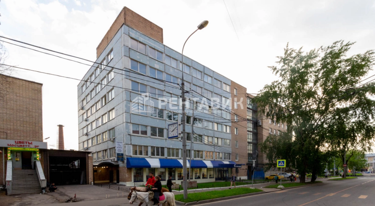 фасад дома, здание по адресу г Москва, ул Вельяминовская, д 9