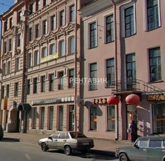 фасад дома, здание по адресу г Санкт-Петербург, пр-кт Римского-Корсакова, д 93