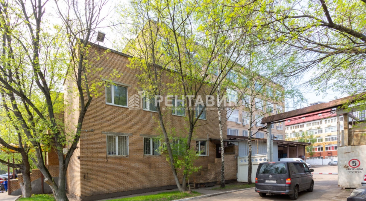 фасад дома, здание по адресу г Москва, ул Выборгская, д 16 к 2