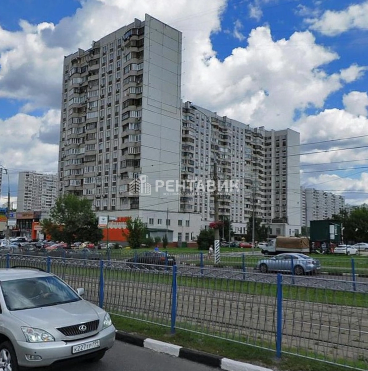 фасад дома, здание по адресу г Москва, ул Чертановская, д 1В к 1