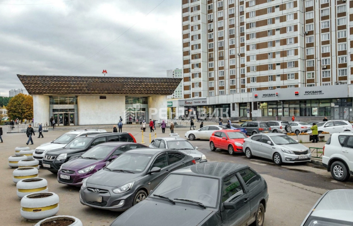 фасад дома, здание по адресу г Москва, ул Чертановская, д 1В к 1