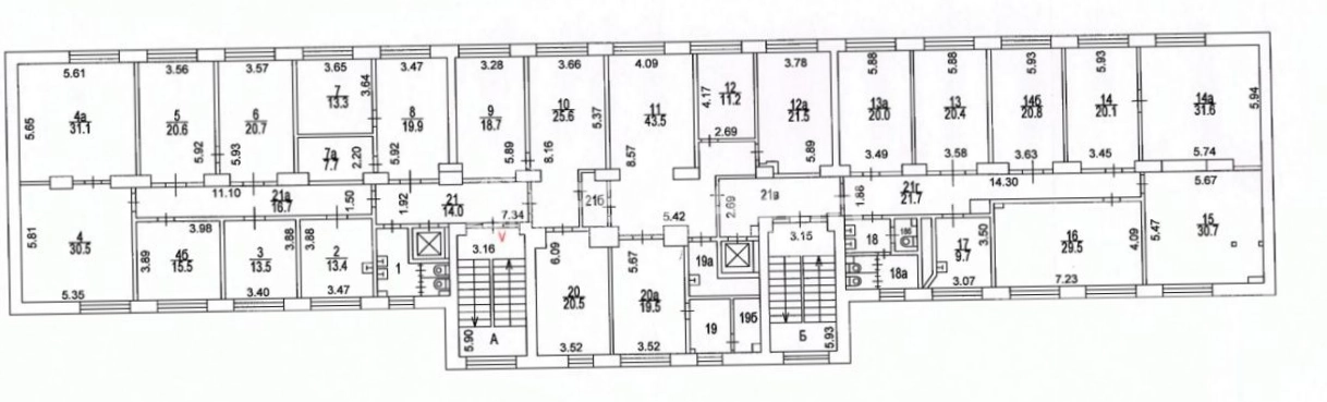 Офис Святогор 1 площадью 600 квадратных метров