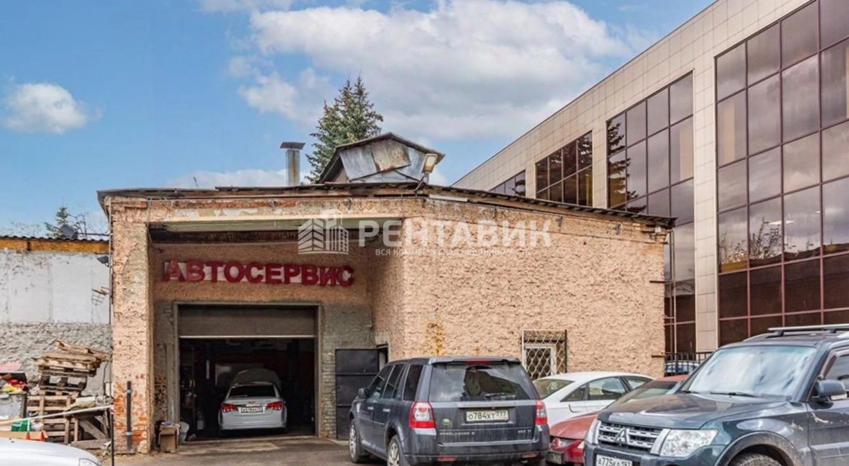 фасад дома, здание по адресу г Москва, Кучин пер, д 8 к 2