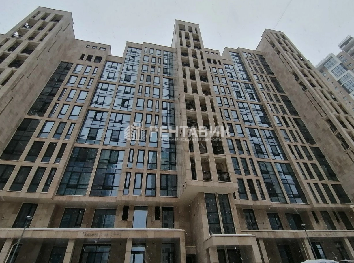 фасад дома, здание по адресу г Москва, Ленинский пр-кт, д 105 к 2 