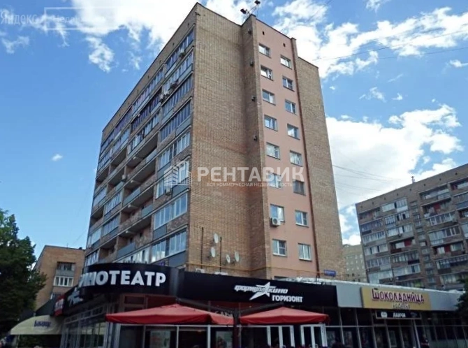 фасад дома, здание по адресу г Москва, Комсомольский пр-кт, д 21/10 