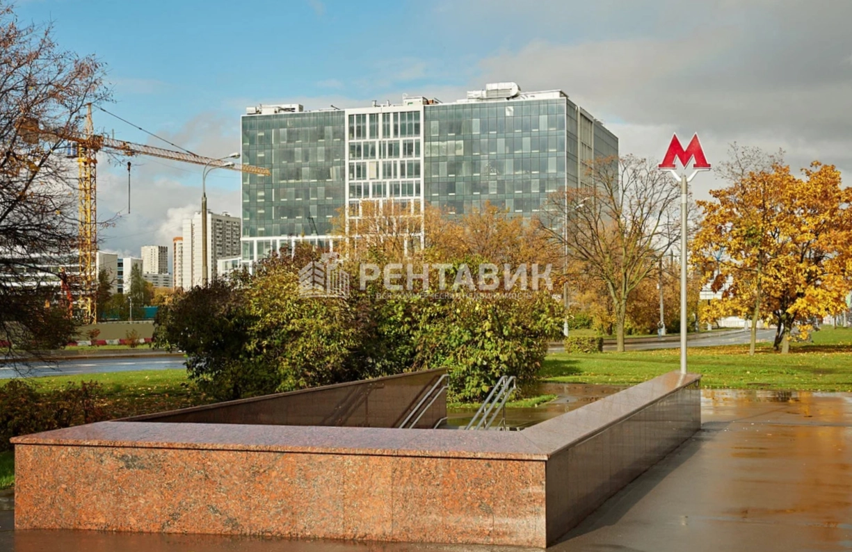 фасад дома, здание по адресу г Москва, Варшавское шоссе, д 150 к 2