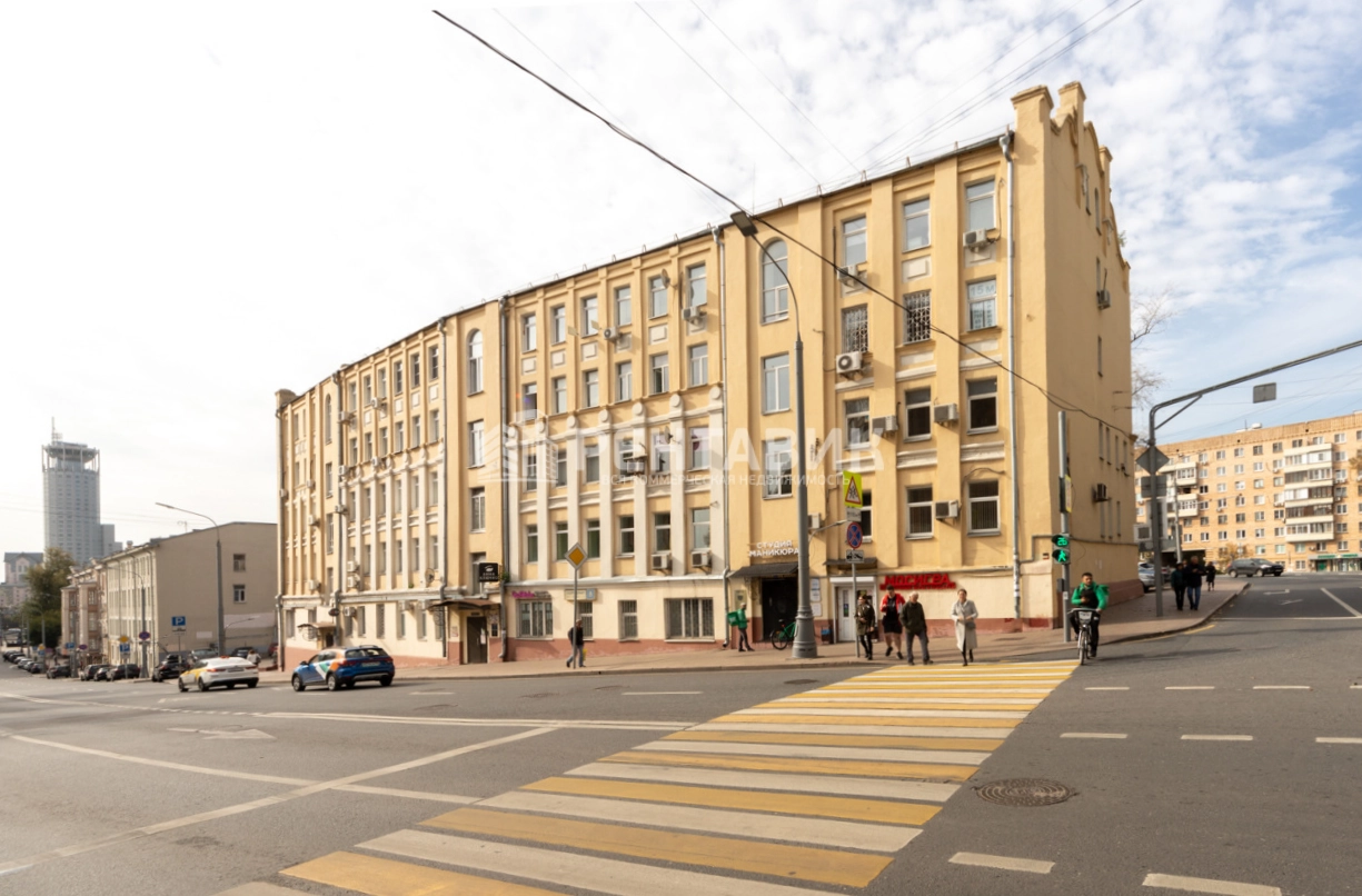 фасад дома, здание по адресу г Москва, ул Народная, д 8