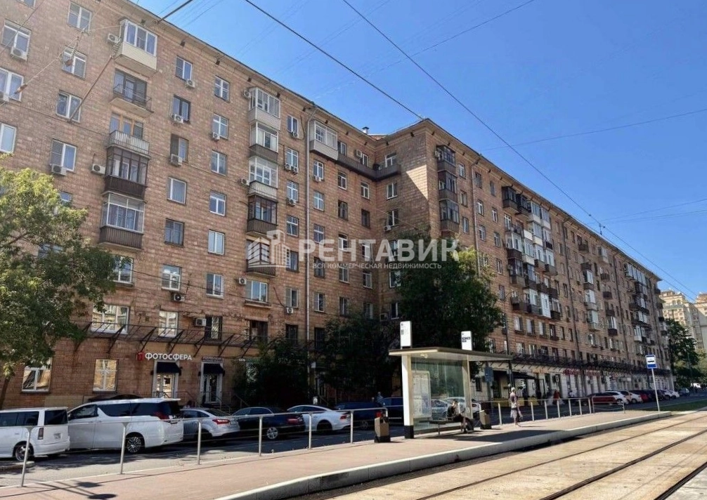 фасад дома, здание по адресу г Москва, Ломоносовский пр-кт, д 23