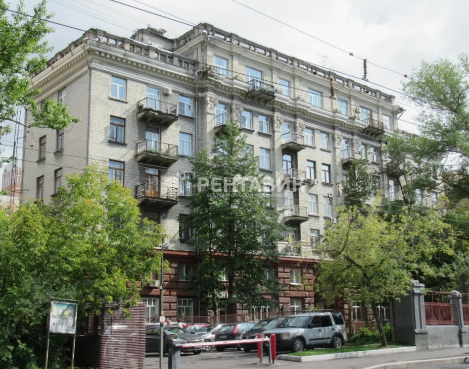 фасад дома, здание по адресу г Москва, ул Большая Грузинская, д 36 стр 3