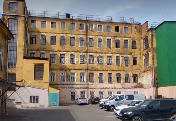 фасад дома, здание по адресу г Москва, ул Бакунинская, д 74-76 к 5