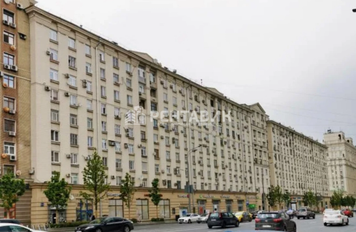 фасад дома, здание по адресу г Москва, ул Валовая, д 8/18