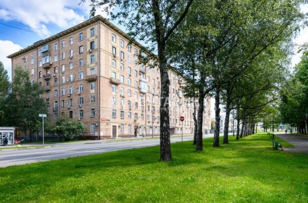 фасад дома, здание по адресу г Москва, Ленинский пр-кт, д 60/2