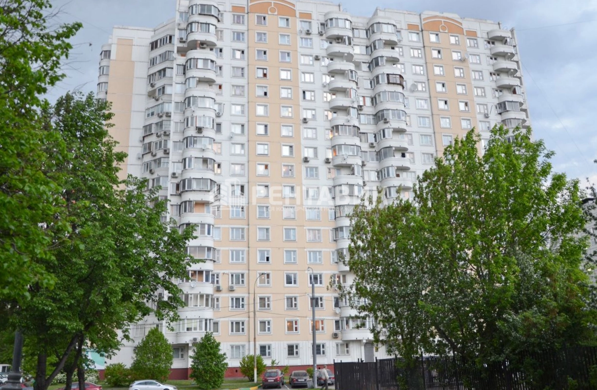 фасад дома, здание по адресу г Москва, пр-кт Вернадского, д 125 