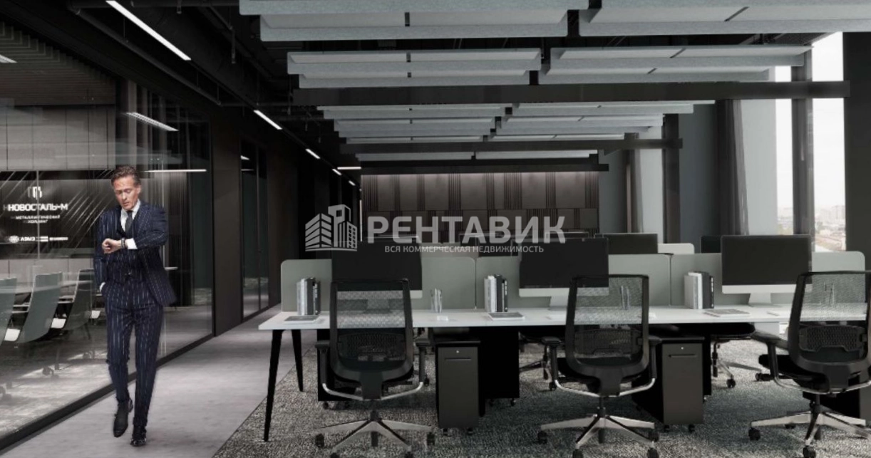 Офис STONE Towers / Стоун Тауэрс площадью 1121 квадратных метров