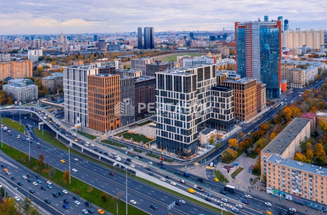 фасад дома, здание по адресу г Москва, Ленинградский пр-кт, д 29 к 3