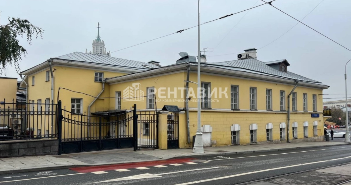 фасад дома, здание по адресу г Москва, ул Яузская, д 1/15 стр 1