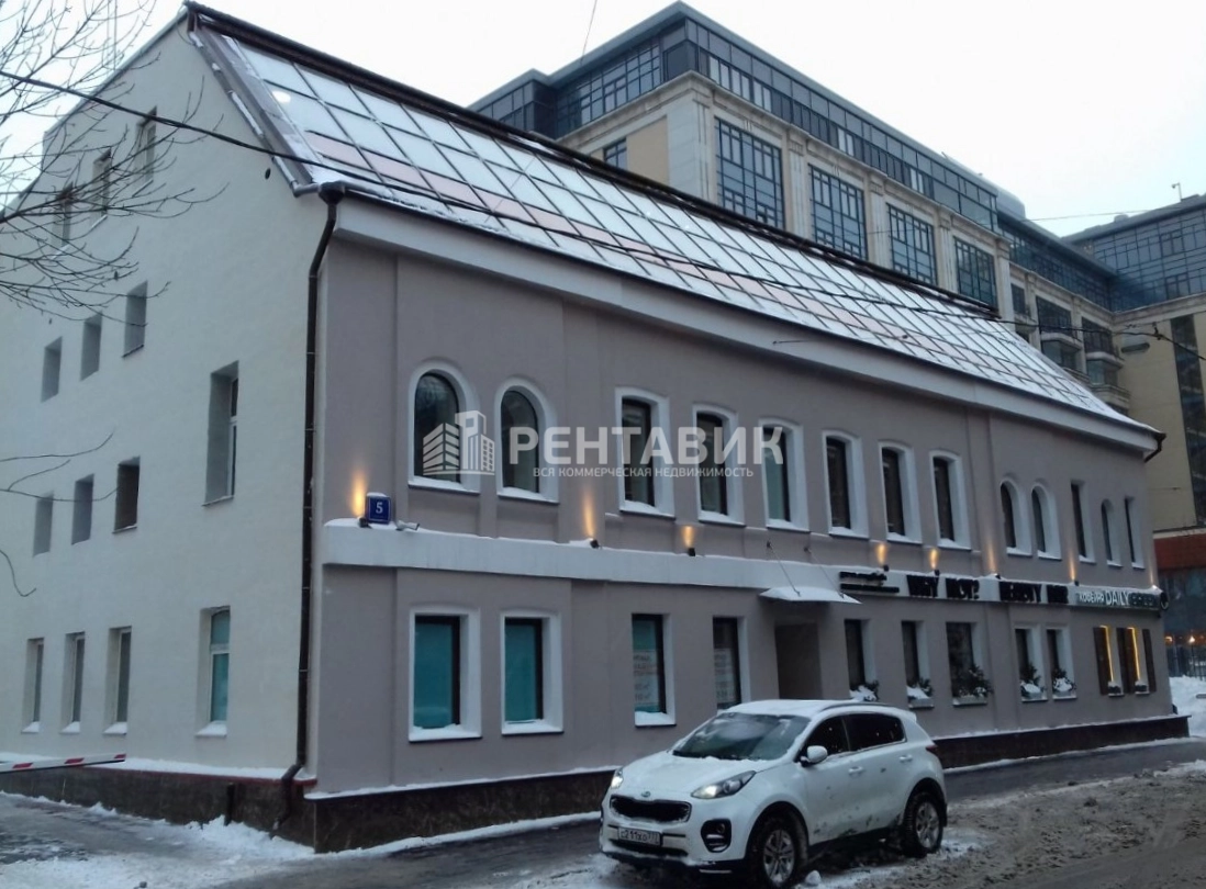 фасад дома, здание по адресу г Москва, Руновский пер, д 5 стр 1