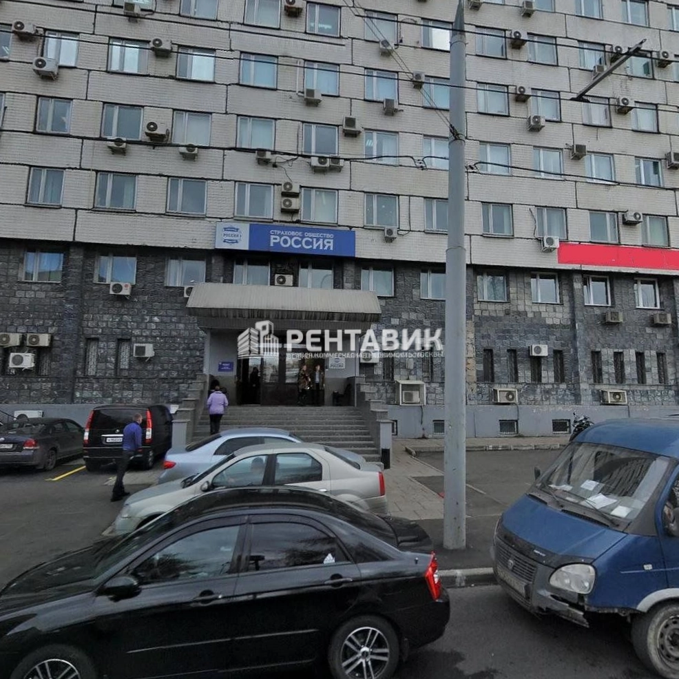 фасад дома, здание по адресу г Москва, проезд Ольминского, д 3А стр 3