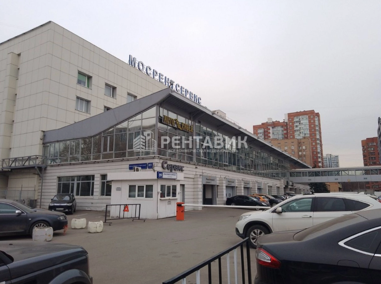 фасад дома, здание по адресу г Москва, ул Краснобогатырская, д 89 стр 4