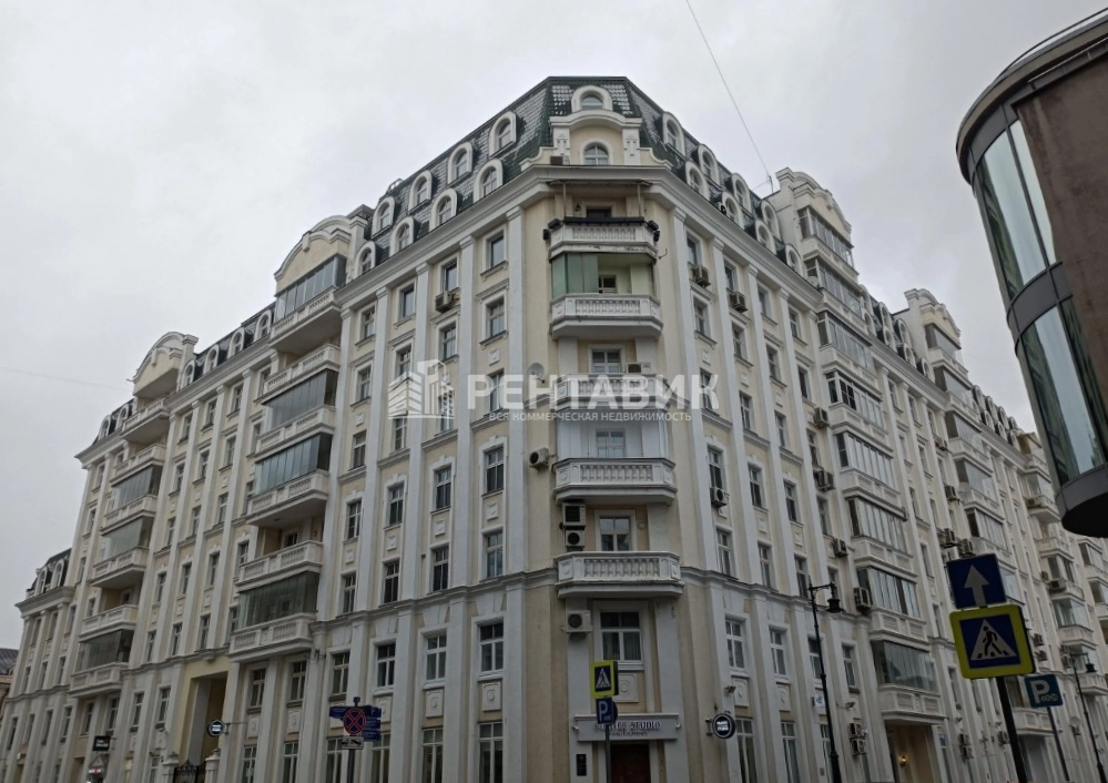 фасад дома, здание по адресу г Москва, ул Остоженка, д 25