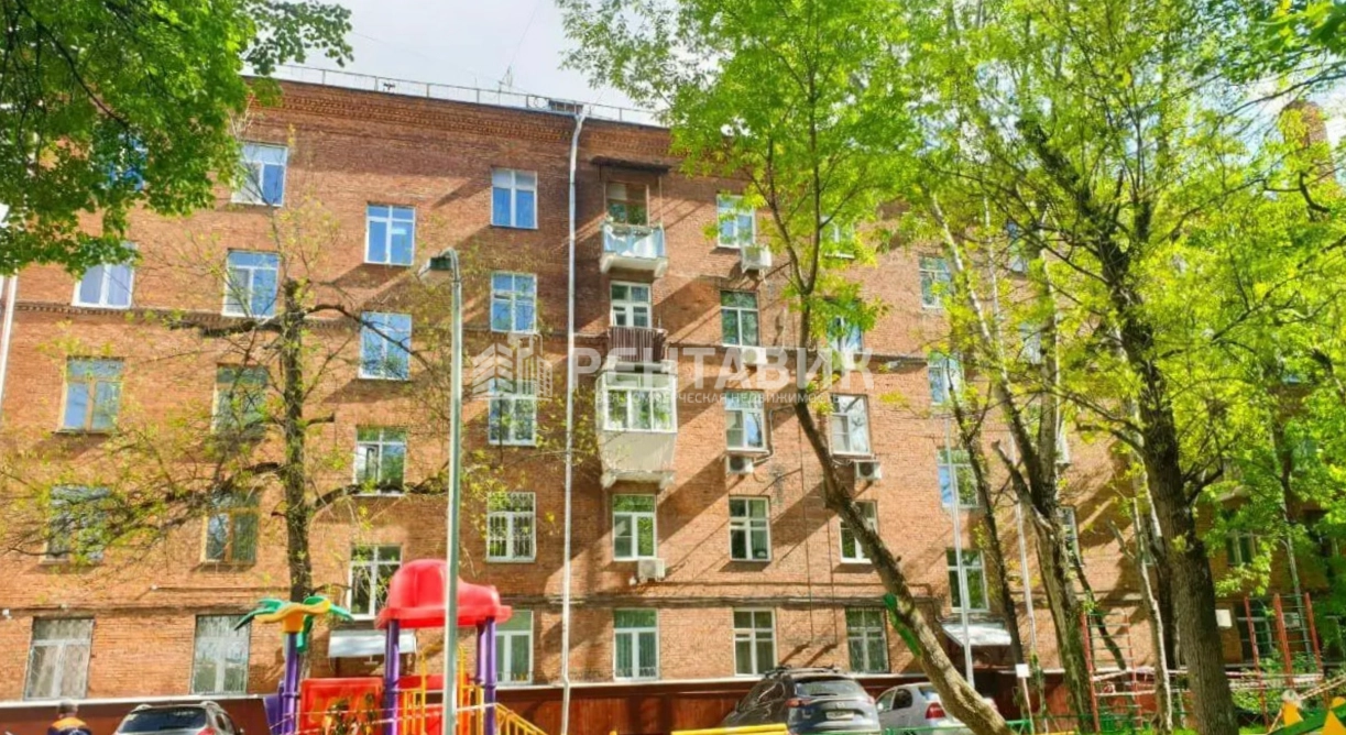 фасад дома, здание по адресу г Москва, ул Станиславского, д 3/9 