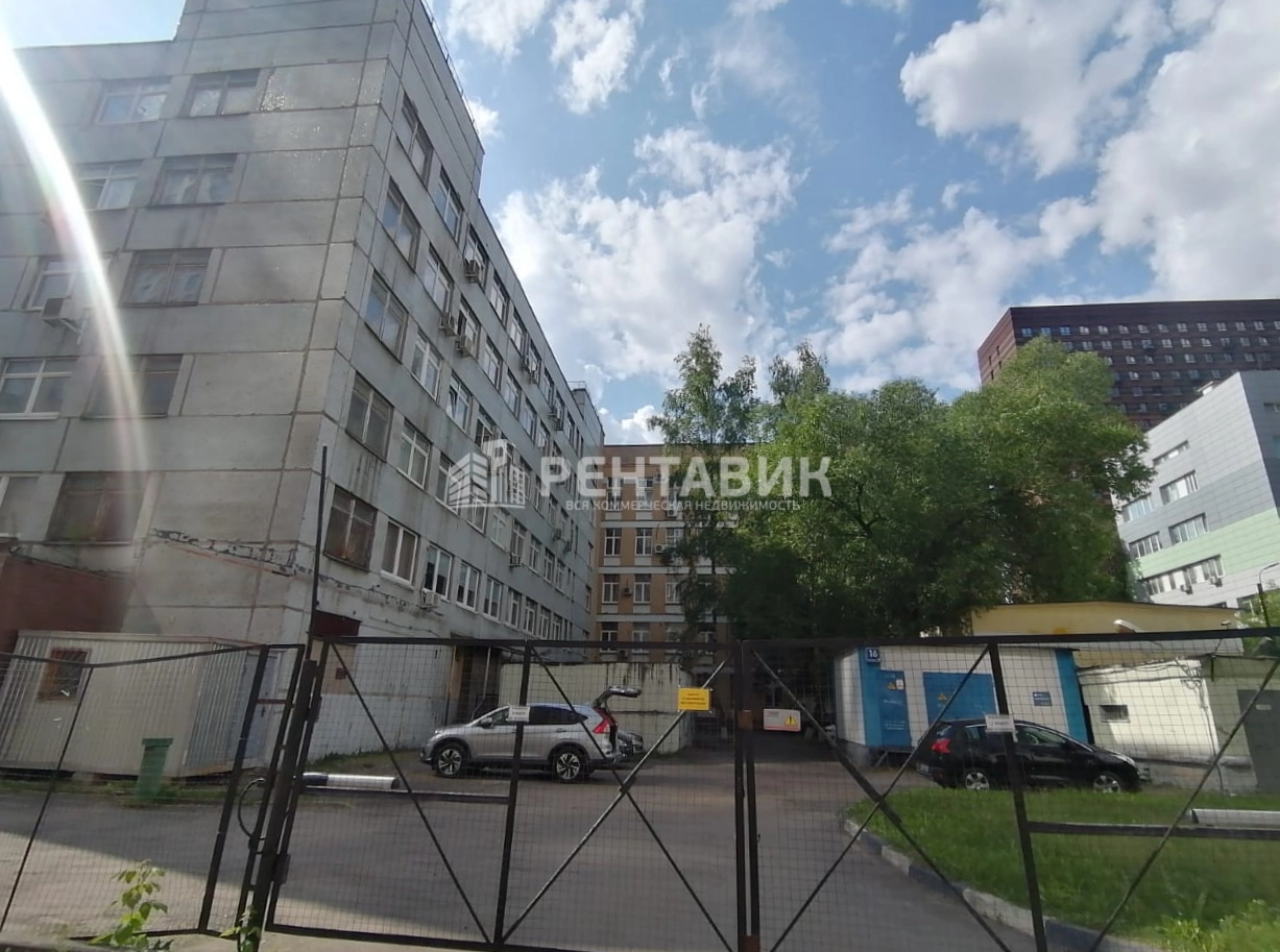 фасад дома, здание по адресу г Москва, ул Черняховского, д 16