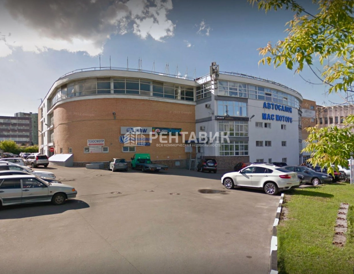 фасад дома, здание по адресу г Москва, Варшавское шоссе, д 132А к 1