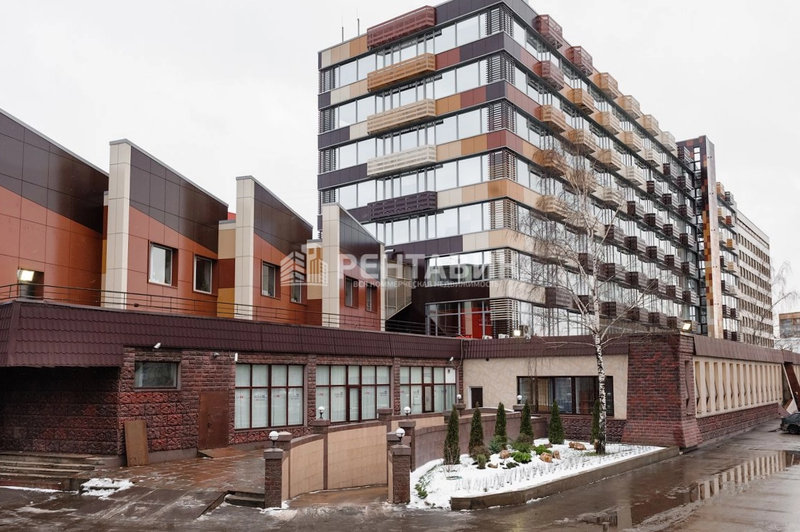 фасад дома, здание по адресу г Москва, ул Выборгская, д 16 стр 1