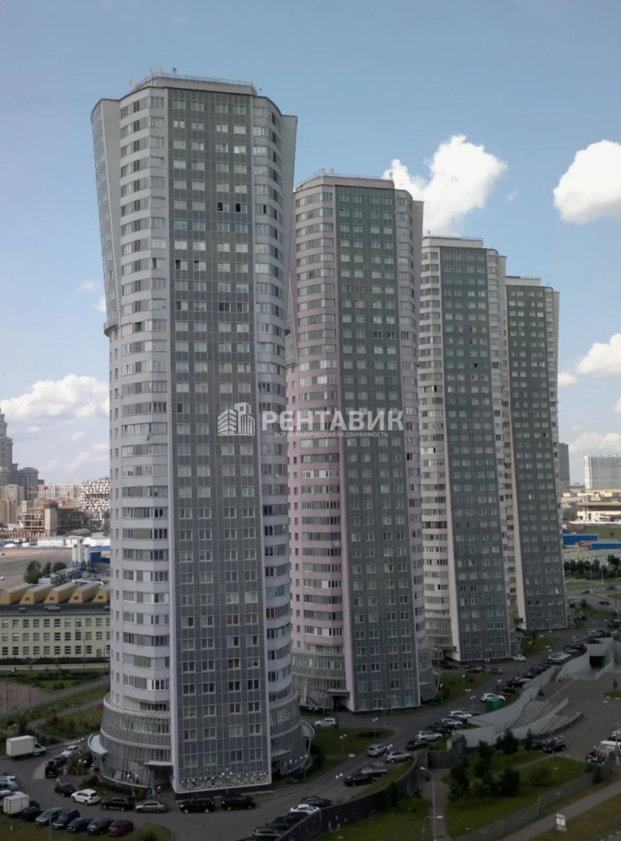 фасад дома, здание по адресу г Москва, Ходынский б-р, д 5 к 2