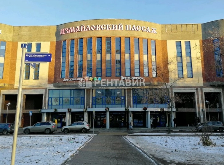 Здание Измaйловский пaссаж по адресу г Москва, Измайловское шоссе, д 71А