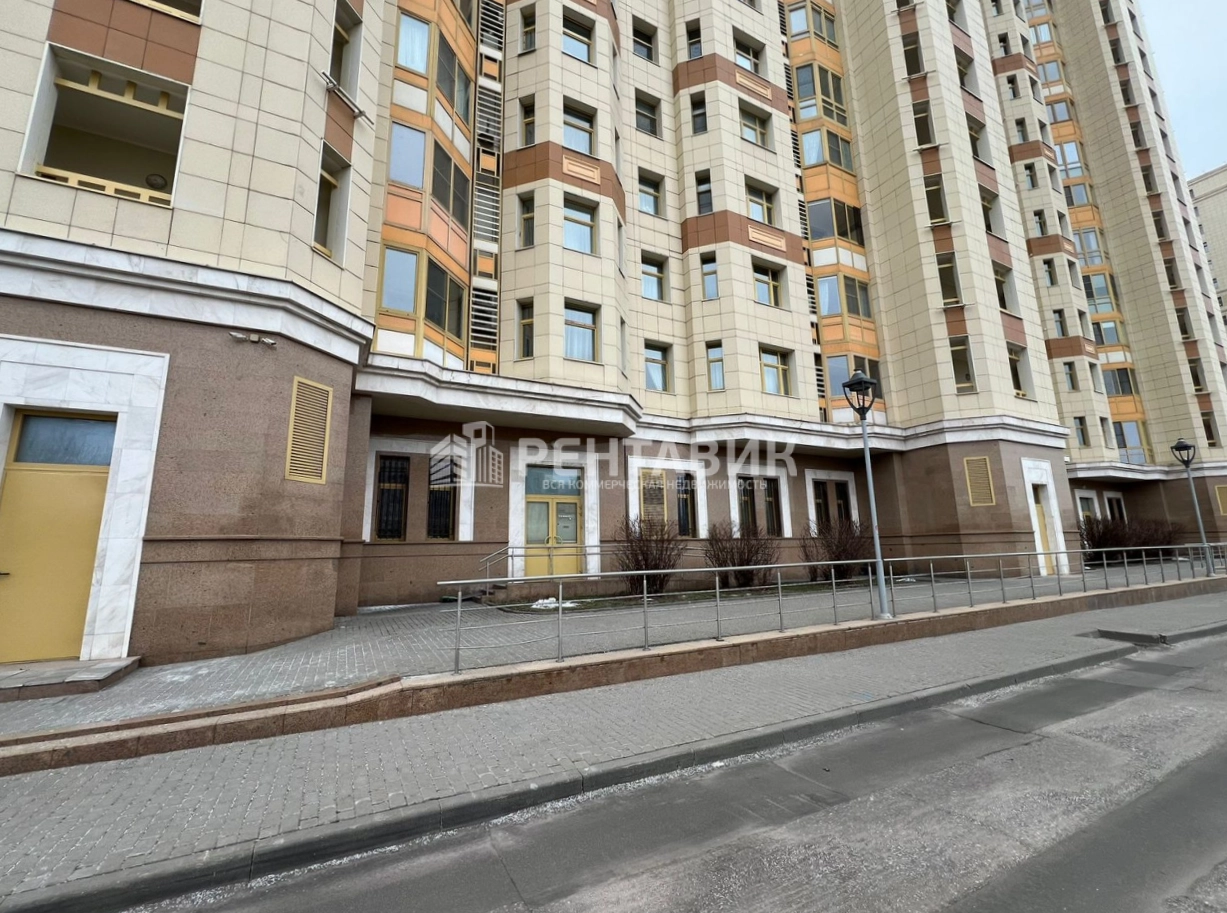 фасад дома, здание по адресу г Москва, Ломоносовский пр-кт, д 25 к 2