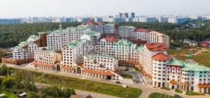 фасад дома, здание по адресу Московская обл, г Видное, поселок Развилка, д 8