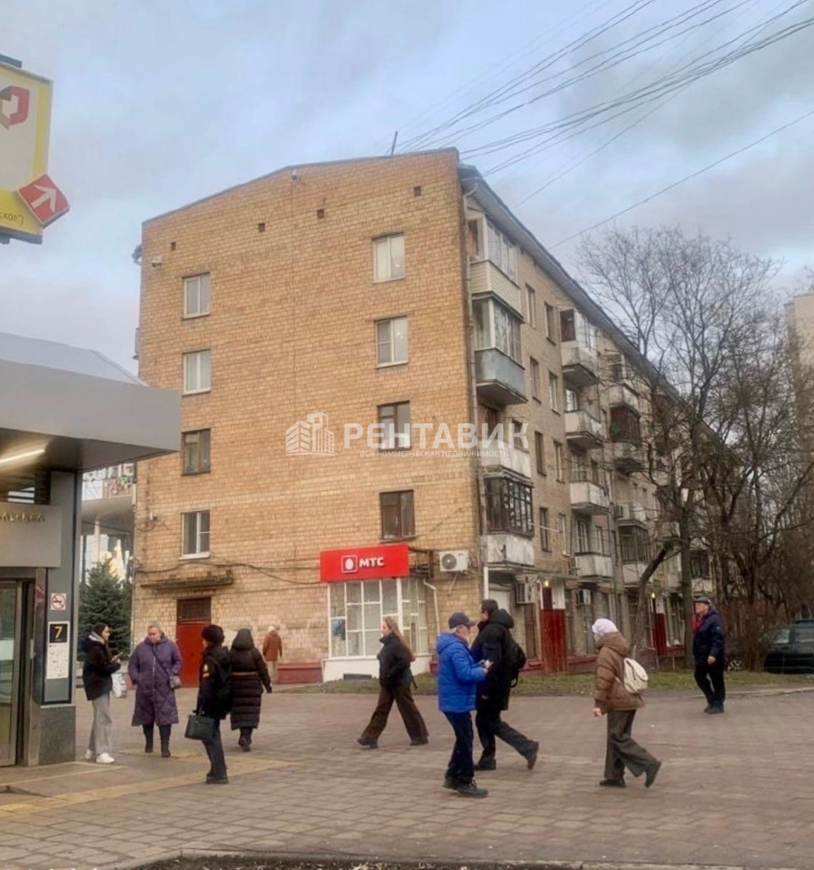 фасад дома, здание по адресу г Москва, Химкинский б-р, д 23