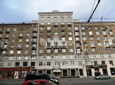 фасад дома, здание по адресу г Москва, Ленинский пр-кт, д 12