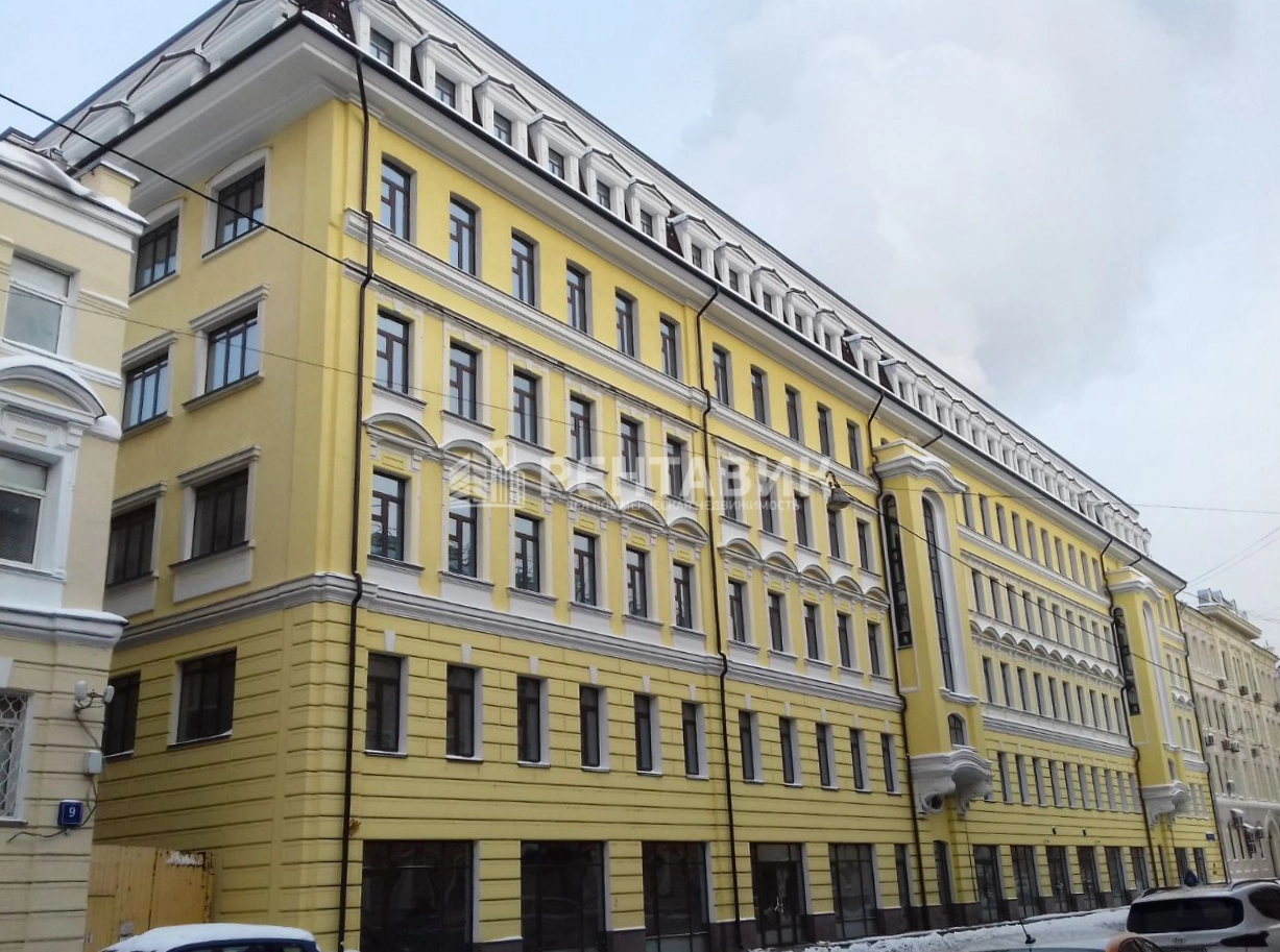 фасад дома, здание по адресу г Москва, ул Садовническая, д 9А