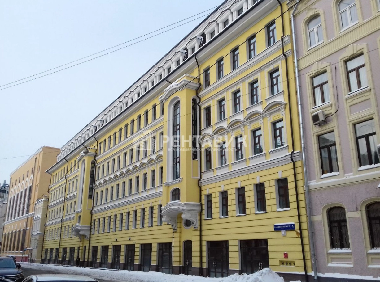 фасад дома, здание по адресу г Москва, ул Садовническая, д 9А