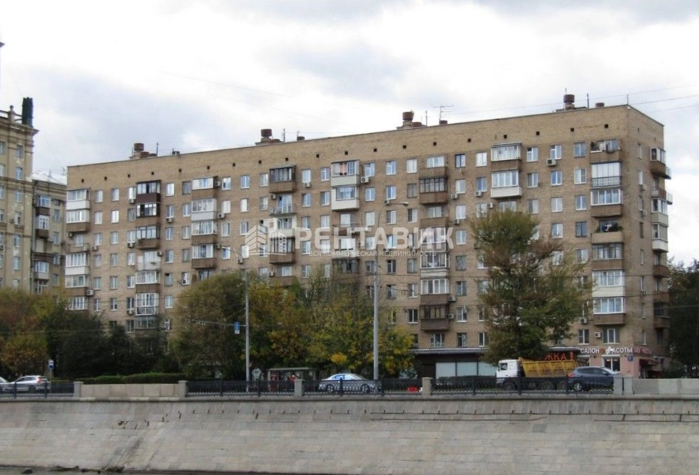 фасад дома, здание по адресу г Москва, Бережковская наб, д 8