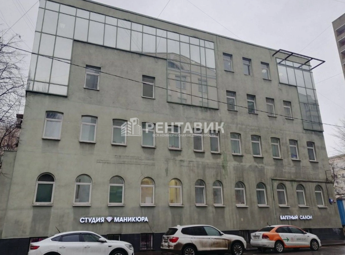 фасад дома, здание по адресу г Москва, ул Гиляровского, д 10 стр 1 
