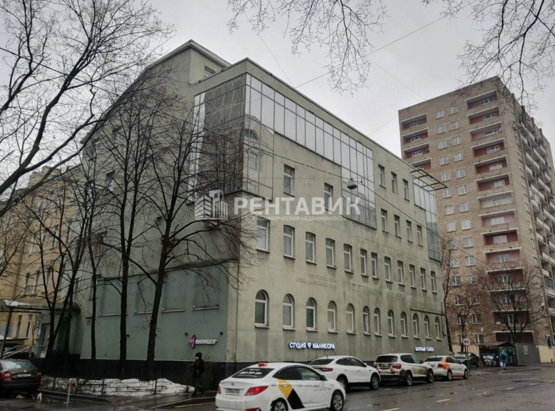 фасад дома, здание по адресу г Москва, ул Гиляровского, д 10 стр 1 