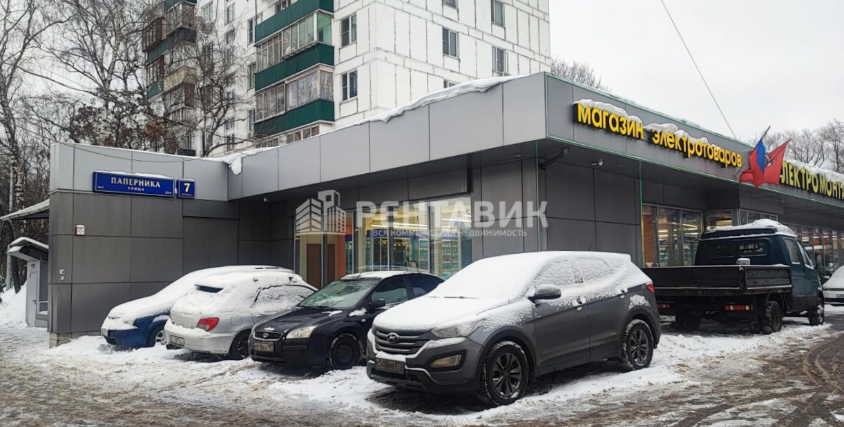 фасад дома, здание по адресу г Москва, ул Паперника, д 7 к 1