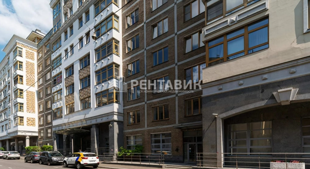 фасад дома, здание по адресу г Москва, Филипповский пер, д 8 стр 1