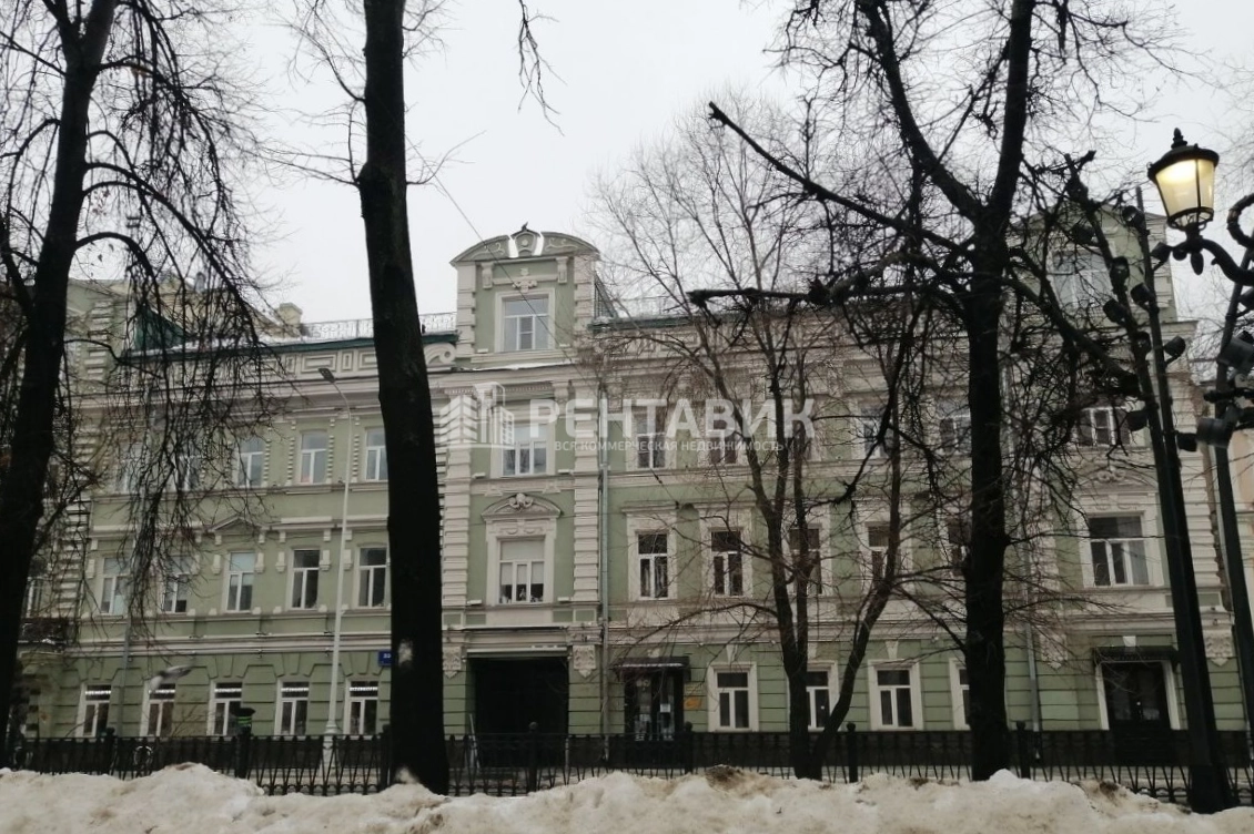 фасад дома, здание по адресу г Москва, Покровский б-р, д 8 стр 1 