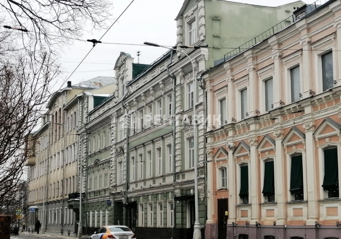 фасад дома, здание по адресу г Москва, Покровский б-р, д 8 стр 1 
