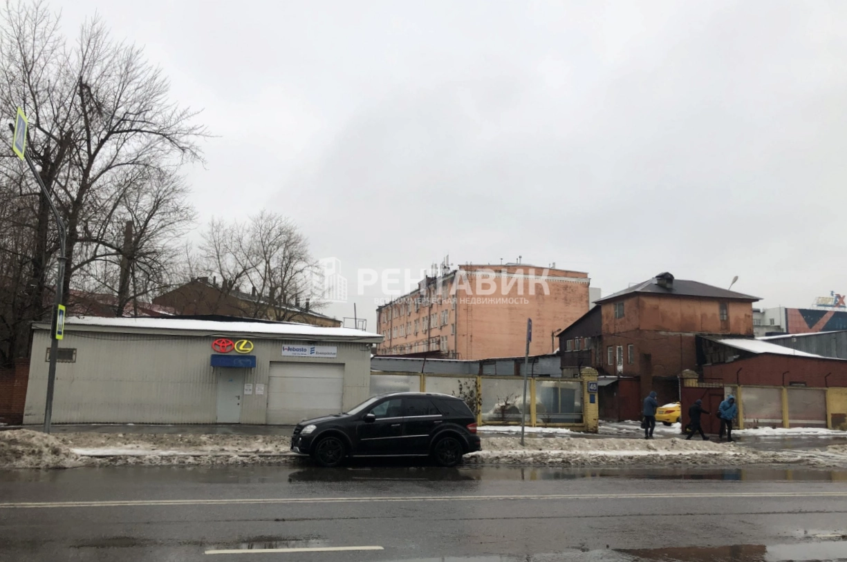 фасад дома, здание по адресу г Москва, ул Авиамоторная, д 48